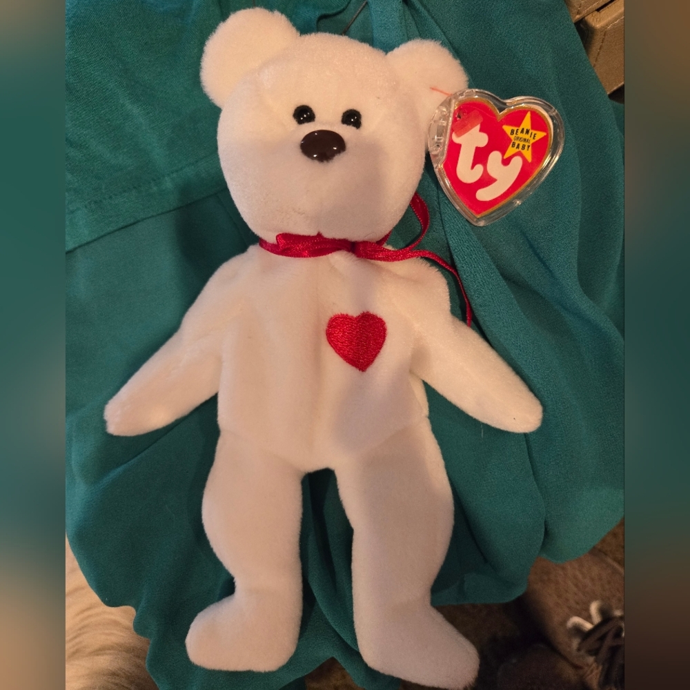 Ty Plush Valentino Bear